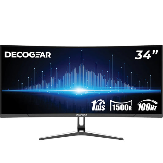 34” Curved Ultrawide Business Monitor, 3440X1440, 100Hz, HDR