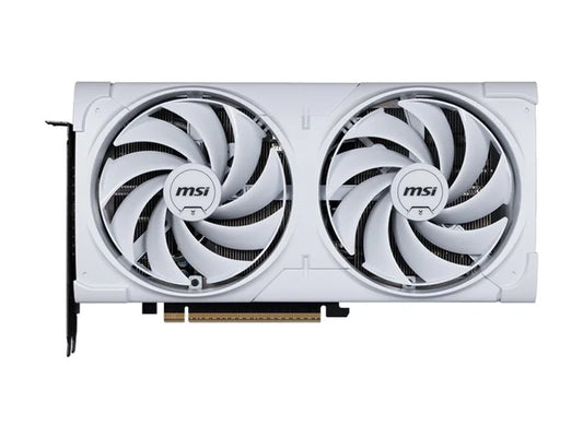 Geforce RTX 5070 12G VENTUS 2X OC - Graphics Card - Geforce RTX 5070 - 12 GB GDDR7 - PCI Express 5.0 - 3 X Displayport, HDMI - White