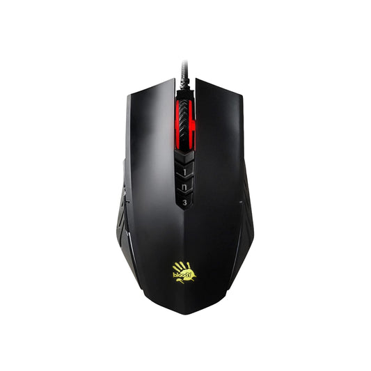 A70X Optical Gaming Mouse with Light Strike (LK) Switch & Scroll - Fully Programmable and Advance Macros (A70X-Matteblack)